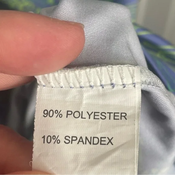 Sunday Swagger Tropical Thunder Golf Polo Neon Pineapple Novelty Print XL - Picture 7 of 8